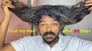Boys Hair cutting After 2 years be like | Telugu Daily Vlogs | My Hair Story | Bleaching -1, DR - 0