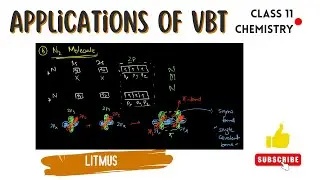 Application of Valence Bond theory | Formation of H2, HF. Cl2, O2 and N2 Molecule.