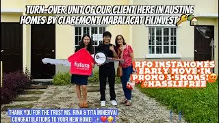TURN-OVER UNIT in Austine Homes By Claremont Filinvest | Flight Attendant Client from Doha Qatar!