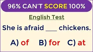 Mixed Grammar Test: If you Pass This Test, Your English is excellent!