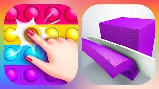 ✅ Pop Us 🆚 ASMR Slicing - Gameplay iOS,Android Video Pro Walkthrough Mobile Game All Levels