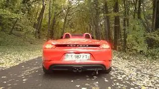 Porsche 718 Boxster, the pleasure of driving
