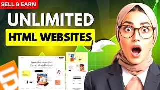 Download 150+ HTML CSS Websites | Sell & Earn $100–$1,000 (No Coding)