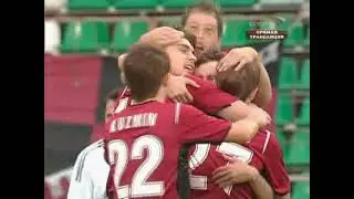 Кубок УЕФА 2008-2009 год 2 квалификационный раунд 2 матч Москва-Легия (фрагменты матча)