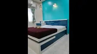 Spatium Solutions Master Bedroom Interior Design Work, Pune