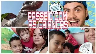 COMPRAMOS O LIVRO DO LUCCAS NETO, mas passeamos e vimos dinossauros.