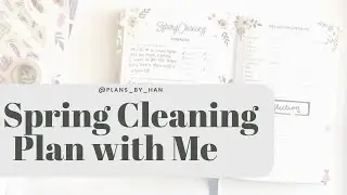 Passion Planner || Plan With Me || Spring Cleaning