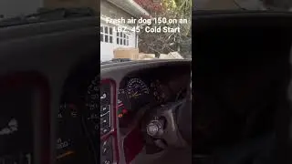 First 45° “cold” start with the Airdog 150 on the LBZ
