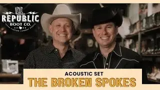 Broken Spokes at Republic Boot Co @BrokenSpokesMusic 