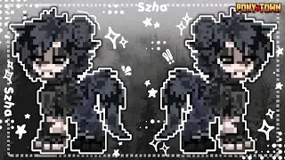 ✮⋆ Pony Town⋆˙ ∘₊✧Cool style Skin Tutorial✧₊∘ •°Skin Ideas°• ⋆˙ by szha ⋆˙