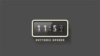 Typography Rhythmic Opener