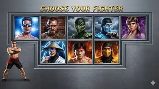 Mortal Kombat 1 Arcade (Mugen) Johnny Cage Playthrough 