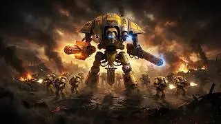 Epic Battle: Space Marines vs Orks, 3v3, Hard AI - Warhammer 40K: Dawn Of War 3 - Deathwatch Mod
