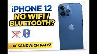 How to restore service to a iPhone 12 & 12 ProSOS, NO WiFi and Bluetooth