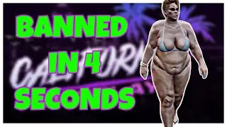 Getting BANNED in 4 Seconds on CALIRP FiveM GTA RP