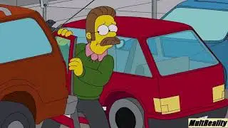 #Симпсоны - Необычная кража машины!