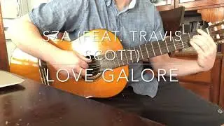 SZA (feat. Travis Scott) - Love Galore - Fingerstyle Guitar Cover