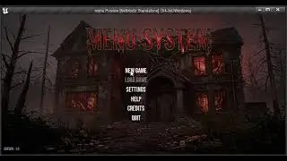 Menu System (UE4/UE5)