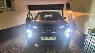 Tata harrier Led headlight upgrade