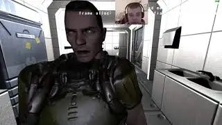 Прохождение с кастомизацией мода Event Horizon XV 1.3 для игры DOOM 3 на уровне сложности g_skill 2
