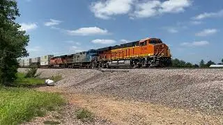 Railfanning Springfield, MO with heritage units, and foreign power!
