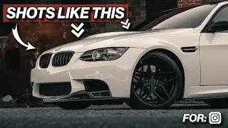 HOW I SHOOT MY CAR PHOTOS FOR INSTAGRAM - Car Photography Tips