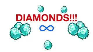 Easy way to find diamonds! - X-RAY glitch!