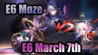 [Honkai Star Rail] E6 Moze vs E6 March | Apocalyptic Shadow 2.5 | Feixiao Team
