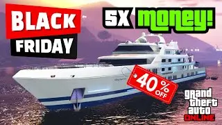 GTA 5 - INSANE BLACK FRIDAY SALES! & 5X MONEY | Event Week Preview | Discounts & More!