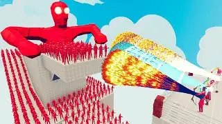 100x FIRE MUMMY + 2x GIANT vs 3x EVERY GOD - Totally Accurate Battle Simulator TABS
