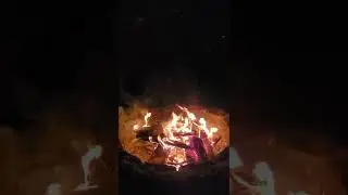 Bonfire with Crackling Fire Sounds