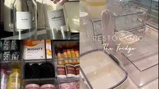 1 hour of cleaning,restocking,organising Tiktok video compilations ||ASMR Cleaning Tiktok #1