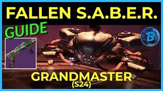 Fallen S.A.B.E.R. - Grandmaster Nightfall Guide (Platinum Rewards)