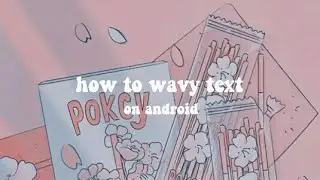 how to wavy text on android