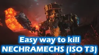 Warframe - Easy Way to Kill Nechramech Guardian