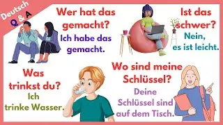 Master German with these 100 essential questions and answers | Learn German with fun