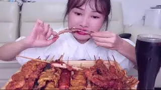 log log half an hour to eat fried! Gomez # Gomez vlog # Record Life