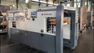 Высекальная машина для цифровых типографий  STERLING  S-CUT 760: тестирование на скорости 9900л/час