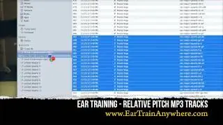 Ear Training - Relative Pitch MP3s