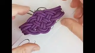COMO HACER PULSERA NUDOS DE MACARMÉ