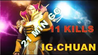 IG.Chuan - Invoker Gameplay - Ranked match