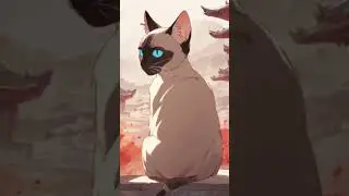 Cute Animated Cartoon Cat Breeds #cute #cutecats #midjourney