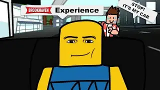 Roblox Brookhaven RP Experience shown in animation (Alone)