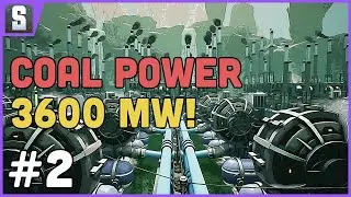 LOTS OF COAL POWER! - Ep. 2 - Let's Play SATISFACTORY Update 6