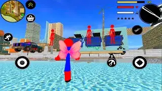 The Amazing Spider Stickman Rope Hero - Game Review