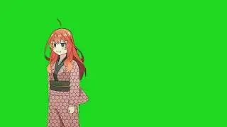 ANIME GREEN SCREEN ITSUKI