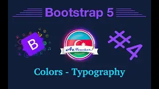 Bootstrap 5 - Colors - Typography - #4