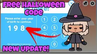 New Update! Free Halloween Code | Toca Life World   - Promo Code
