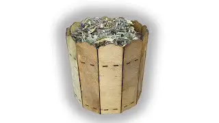 Как сделать корзинку ЧПУ лазерный станок