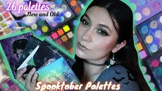 HALLOWEEN EYESHADOW PALETTES | BLENDBUNNY, UNEARTHLY, & MORE | HALF SPOOKY & HALF THAT CAN BE.. 🎃